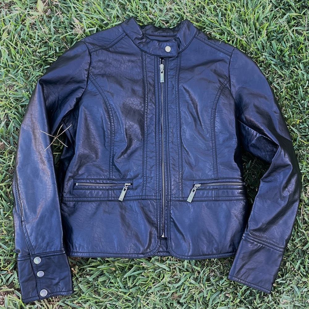 Leather Women’s Racer Jacket
